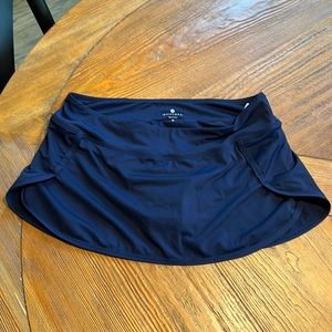 Athleta Navy Swim Skirt